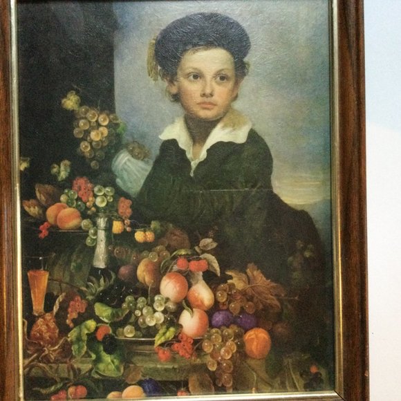 Vintage Framed Picture Fine Art Prints by Gillman Boy with Still Life - Picture 3 of 5